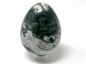 Druzy Moss Agate Egg 5.7cm | Image 2