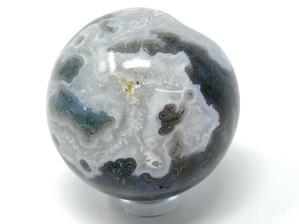 Druzy Moss Agate Sphere 4.7cm | Image 2