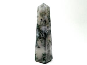 Druzy Moss Agate Tower 9.8cm | Image 2