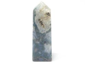 Druzy Moss Agate Tower 12cm | Image 3