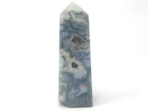 Druzy Moss Agate Tower 12cm | Image 2