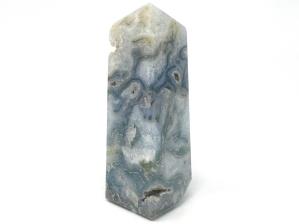 Druzy Moss Agate Tower 12cm | Image 4