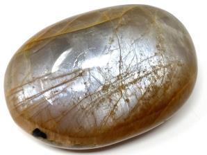 Flashy Peach Moonstone Pebble 6.5cm | Image 2