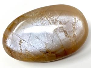 Flashy Peach Moonstone Pebble 7.1cm | Image 2