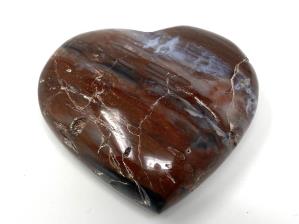 Fossil Wood Heart 6.5cm | Image 2
