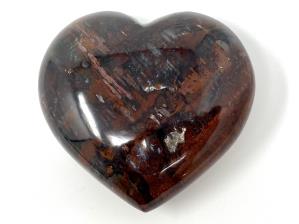 Fossil Wood Heart 6.2cm | Image 2