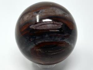 Fossil Wood Sphere 4.5cm | Image 2
