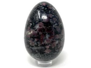 Garnet in Black Tourmaline Egg 6.3cm | Image 4