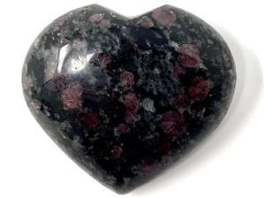 Garnet in Black Tourmaline Heart 5.4cm | Image 2