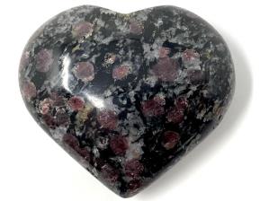 Garnet in Black Tourmaline Heart 5.9cm | Image 2