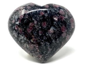 Garnet in Black Tourmaline Heart 6cm | Image 2