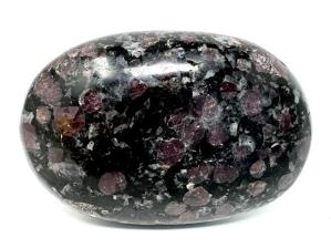 Garnet in Black Tourmaline Pebble 6.3cm | Image 2