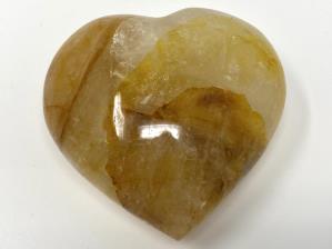 Yellow Quartz Heart 8cm | Image 3