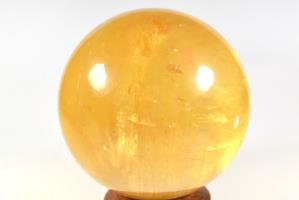 Optical Honey Calcite Sphere 9.7cm | Image 3