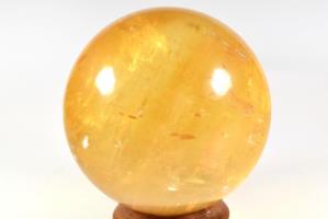 Optical Honey Calcite Sphere 9.7cm | Image 4