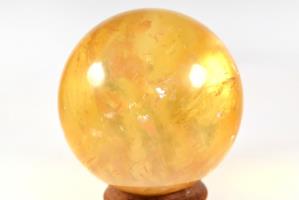 Optical Honey Calcite Sphere 9.7cm | Image 5