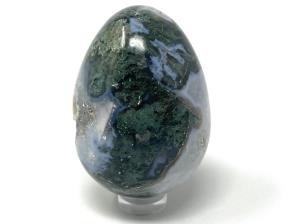 Druzy Moss Agate Egg 5.9cm | Image 3