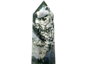 Druzy Moss Agate Point Large 20.3cm | Image 2