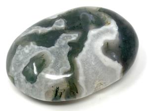 Moss Agate Pebble 6.1cm | Image 2
