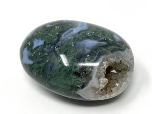 Druzy Moss Agate Pebble 5.8cm | Image 2