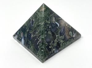 Moss Agate Pyramid 6.4cm | Image 2