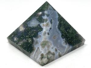 Moss Agate Pyramid 5.5cm | Image 2