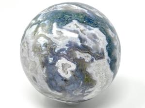 Moss Agate Sphere Large 9.2cm | Image 2