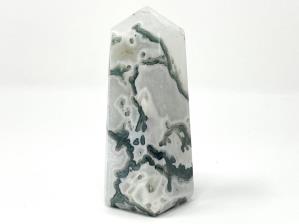 Druzy Moss Agate Tower 7cm | Image 2