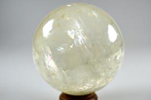 Optical Honey Calcite Sphere 8.2cm | Image 3