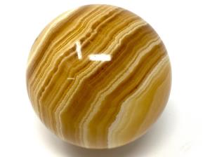 Banded Orange Calcite Sphere 6.8cm | Image 2