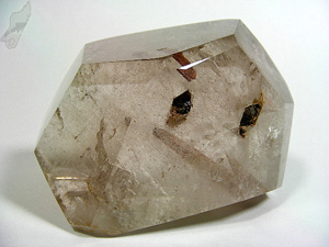 Faceted Smoky Quartz with large Crystal inclusions | Image 2