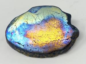 Rainbow Pyrite Slice 7.2cm | Image 3