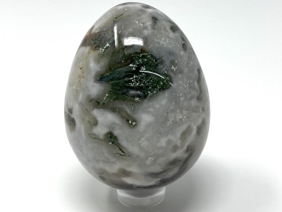 Moss Agate Egg 5.7cm | Image 1