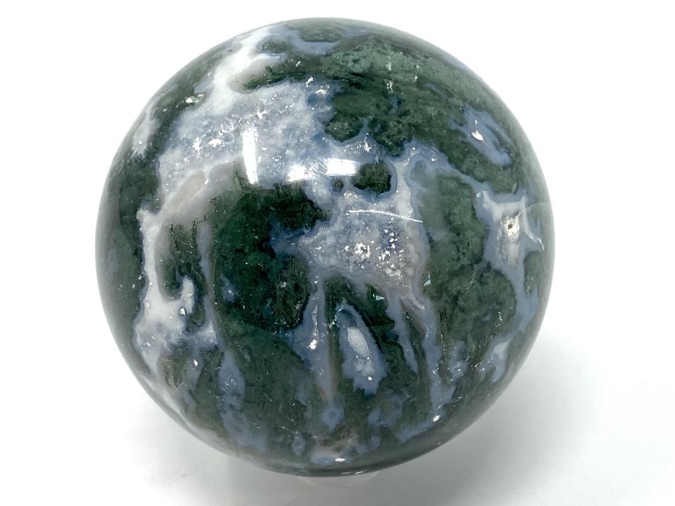 Moss Agate Sphere 6.4cm | Image 1