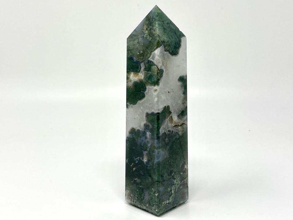 Moss Agate Tower Large 18.2cm | Image 1