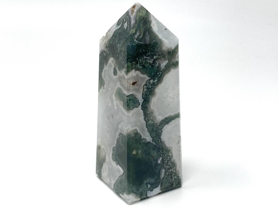 Moss Agate Tower Large 12.2cm | Image 1