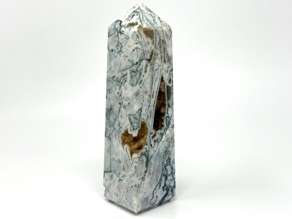 Moss Agate Tower Large 22.3cm | Image 1