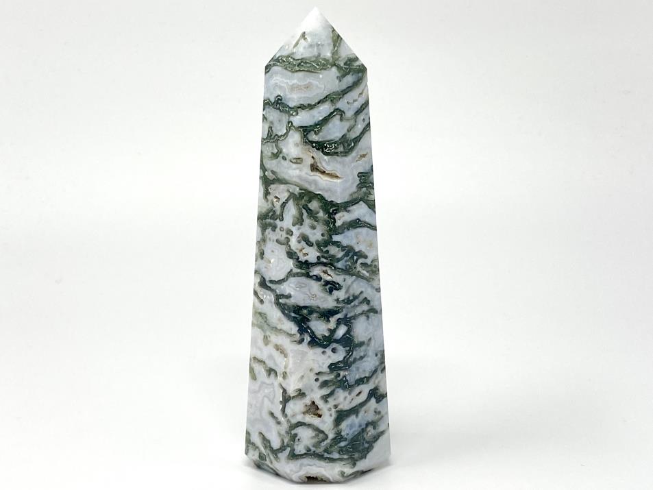 Moss Agate Point Large 15.6cm | Image 1
