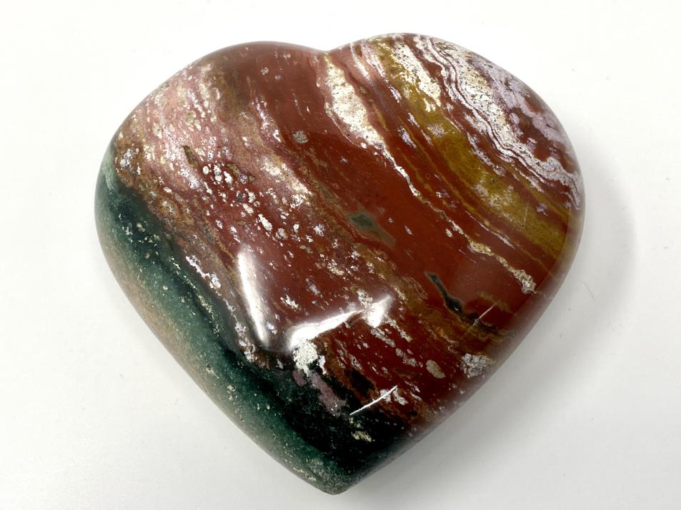 Ocean Jasper Heart Large 8.4cm | Image 1