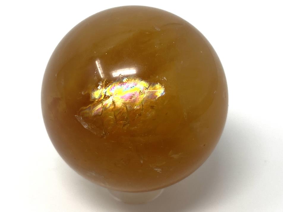 Optical Honey Calcite Sphere 4.2cm | Image 1