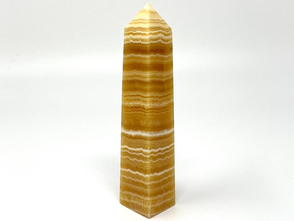 Banded Orange Calcite Tower 17cm | Image 1