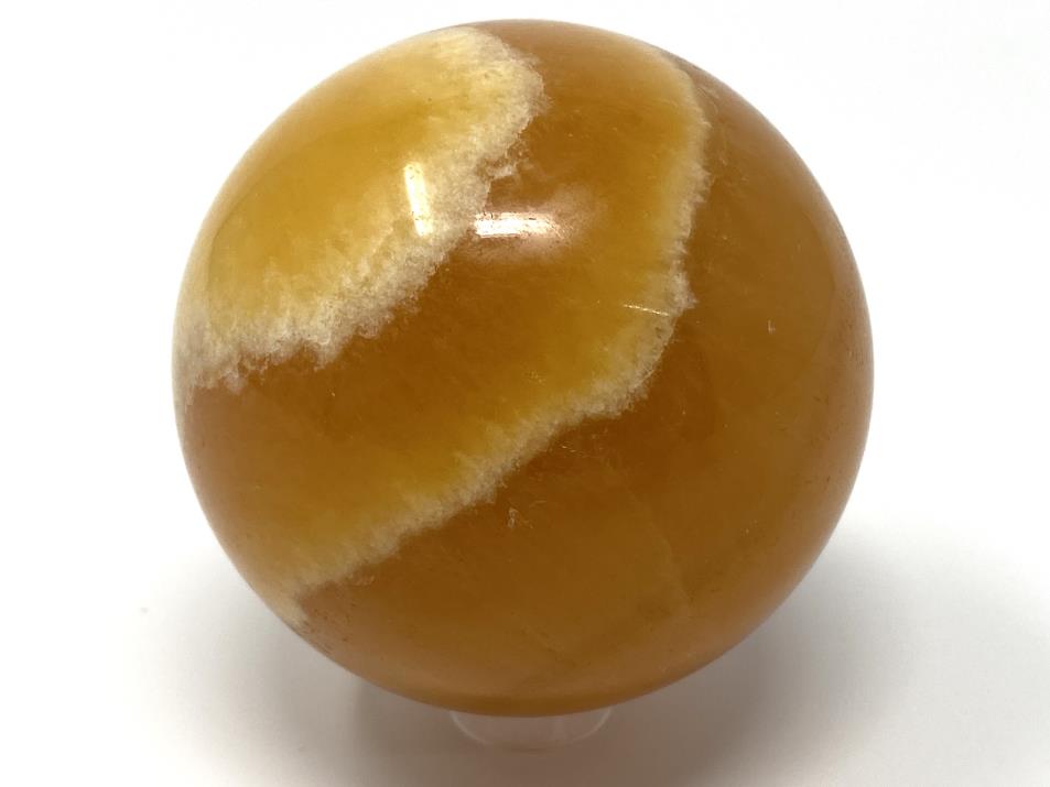 Orange Calcite Sphere 5.9cm | Image 1