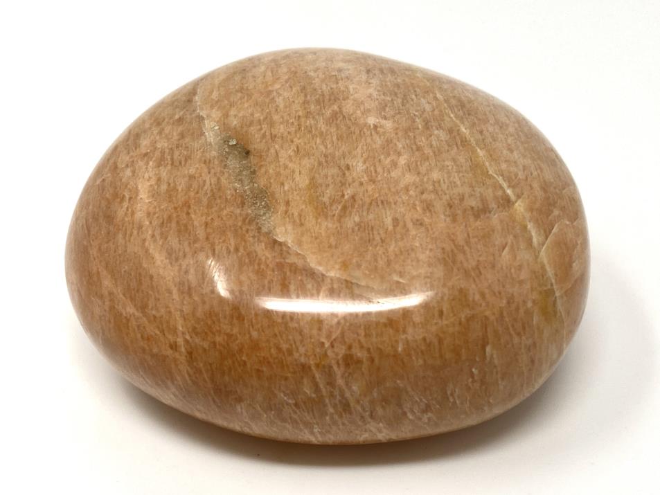 Peach Moonstone Pebble Large 6.6cm | Image 1