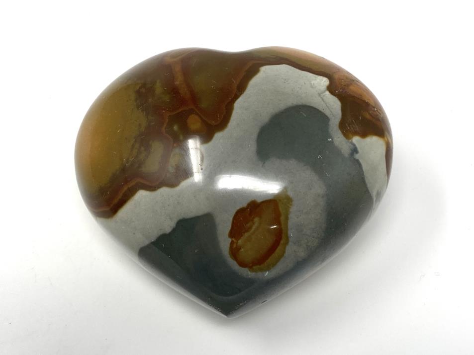 Polychrome Jasper Heart Large 9.5cm | Image 1