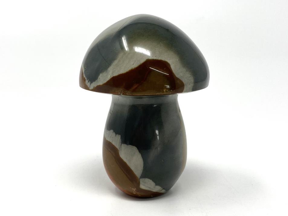 Polychrome Jasper Mushroom Carving 7.5cm | Image 1