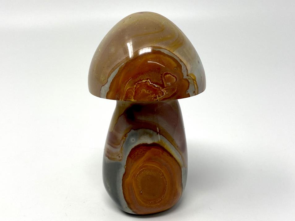Polychrome Jasper Mushroom Carving 10.3cm | Image 1
