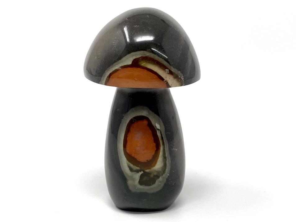 Polychrome Jasper Mushroom Carving 9.6cm | Image 1