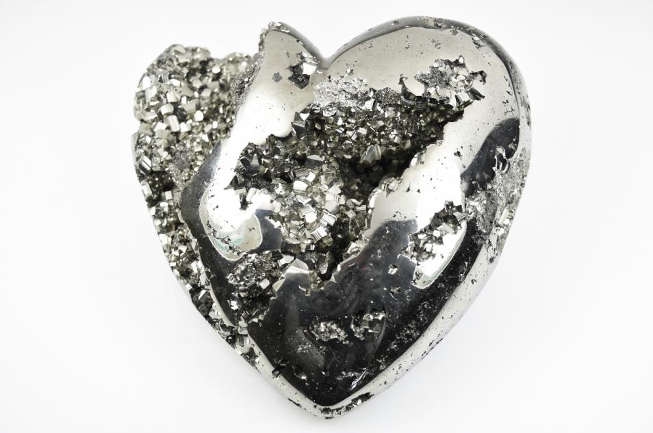 Pyrite Heart Very Large 14.4cm | Image 1