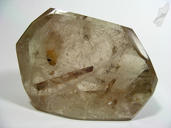 Faceted Smoky Quartz with large Crystal inclusions | Image 1