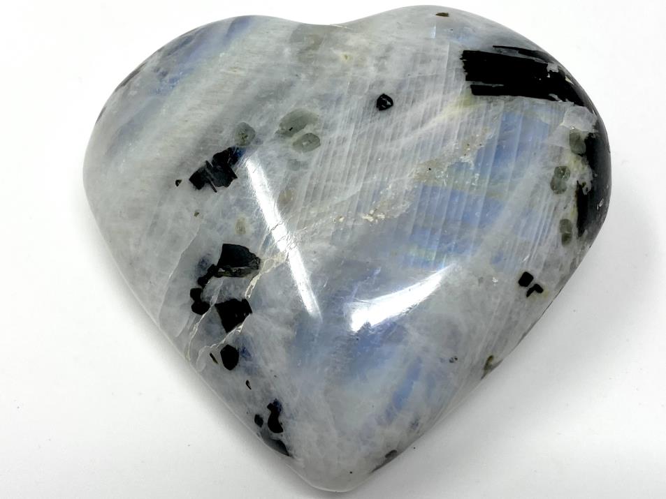 Rainbow Moonstone Heart 6.7cm | Image 1